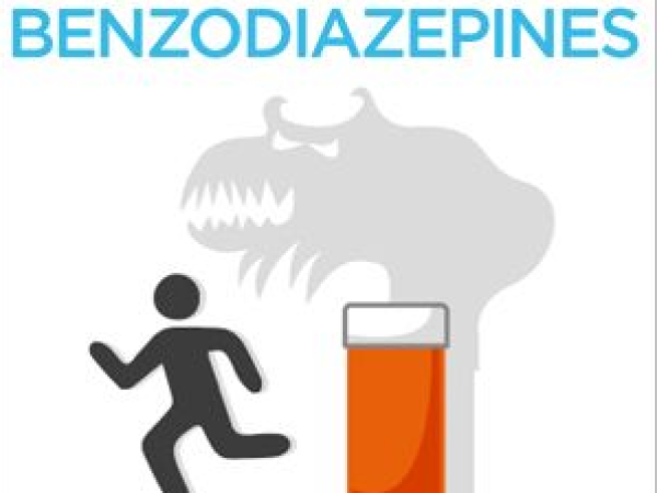 Benzodiazepinek rejtett veszélyei - infografika