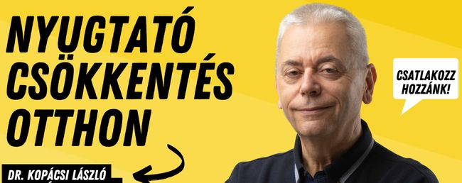 Nyugtató csökkentés otthon - Csatlakozz hozzánk!